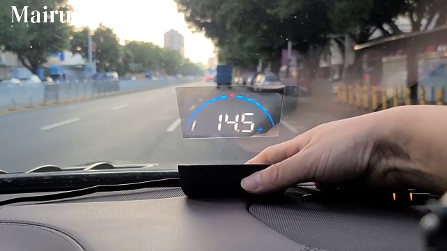HUD Per Auto OBD2+GPS, Display Head-up Con Allarme Velocità E Dati Di Guida Per Veicoli OBD II - 3