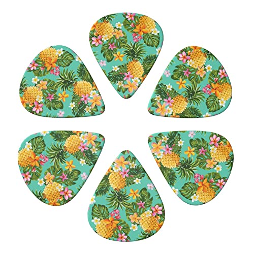 Tropical Fruit Ananas Lot de 6 médiators pour guitare acoustique, guitare électrique, basse, ukulélé – Fin, moyen et… - Les Beatles, Paul McCartney, John Lennon, RIngo Starr, George Harrison Tropical Fruit Ananas Lot de 6 médiators pour guitare acoustique, guitare électrique, basse, ukulélé - Fin, moyen et… – Image 5