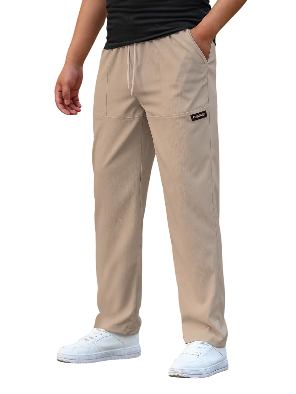 louis sense Men's Loose Pants-picture-32