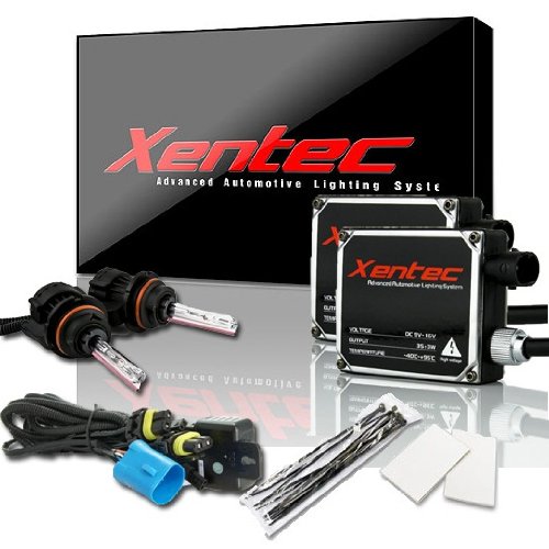 Xentec 9007 (HB5) 3000K Hi/lo Telescopic bixenon HID Xenon Bulb bundle with 35W Standard Digital Ballast (Golden Yellow)