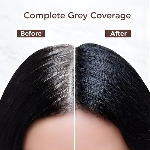 Image of Fruit Vinegar Gel Hair Colour - Natural Brown | Ammonia Free | 10 Minute Hair Color | 100% Grey Coverage | Salon Professional Use (500 ml x 2)