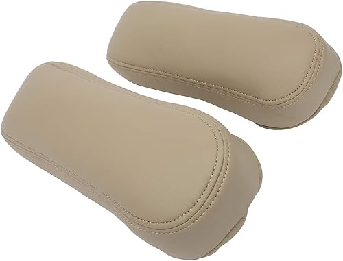 Miniatura 2 de ECCPP Funda de cuero para reposabrazos para Ford F250 F350 Excursion Lariat 99 00 01 02 03 04 05 06 07 (piel sintética de alta calidad, un par de 2)