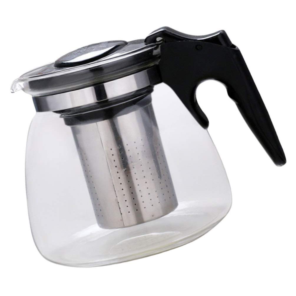 Pichet à Eau En Verre Avec Infuseur - Théière Résistante à La Chaleur Et Bouilloire En Verre