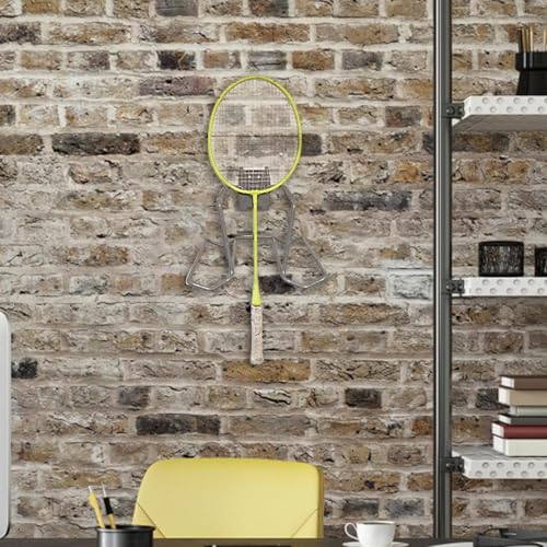 Rangement mural raquette tennis métallique pour optimiser l'espace - 3