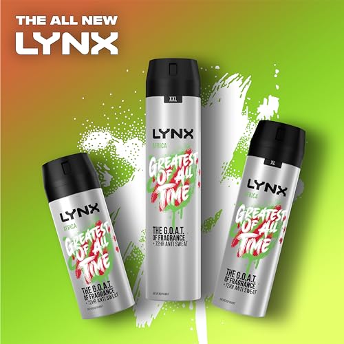 Lynx Africa Anti-Perspirant Deodorant Spray 72 hour protection against odour and wetness no fuss aerosol for all-day freshness 3x 200 ml - Image 5