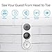 EZVIZ WiFi Video Doorbell, Night Vision, Two-Way Talk, PIR Motion Detection, Weather Proof, 180° Vertical FOV, Free 3-hour Cloud Storage(DB1)