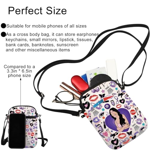 JNIAP Singer Inspired Crossbody Bag Album Fans Gifts Singer Shoulder Bag Singer Merchandise3