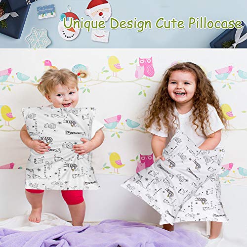 Cuscino per bambini con federa, 13 x 18 cm, in