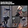 K&F CONCEPT 9.8" Magic Arm with Clamp, Super Clamp with 1/4" 3/8" Screw, Camera Arm for DSLR Action Cam Monitor Tripod, Camera Mount Compatible with Osmo Pocket 3/ Action 6 GoPro Hero Insta360 #5