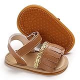SOFMUO Baby Girls Boys Tassel Sandals Premium Soft Anti-Slip Rubber Sole Infant Summer Outdoor Shoes...