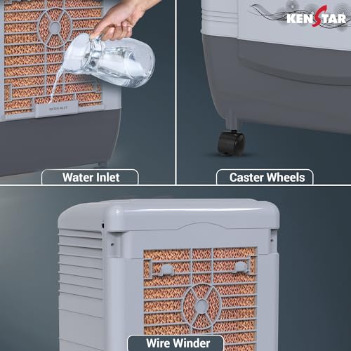 Kenstar Room/Personal Air Cooler For Home| Honeycomb Pad - Image 6