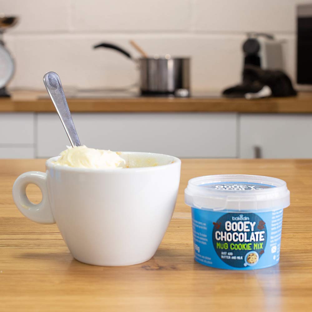 BakedIn Gooey Chocolate Chip Cookie Mug Mix - 60g, 3 Pack