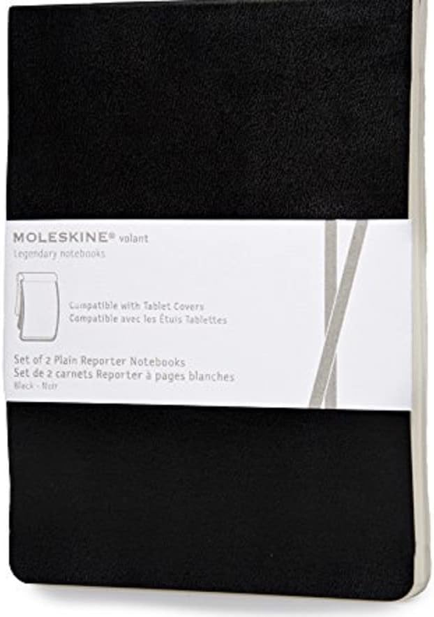 Moleskine Notebook Refill for iPad Mini Cover, Notebook Refill, Set of