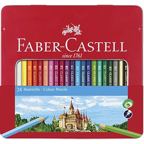 Faber-Castell 115824 - Crayons de couleur Cover