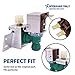 Enterpark W10238100 W10498990 Refrigerator Water Inlet Valve Replacement Part by Robertshaw for Whirlpool Refrigerator Replace WPW10238100 W10498990 AP6017532 PS1175083