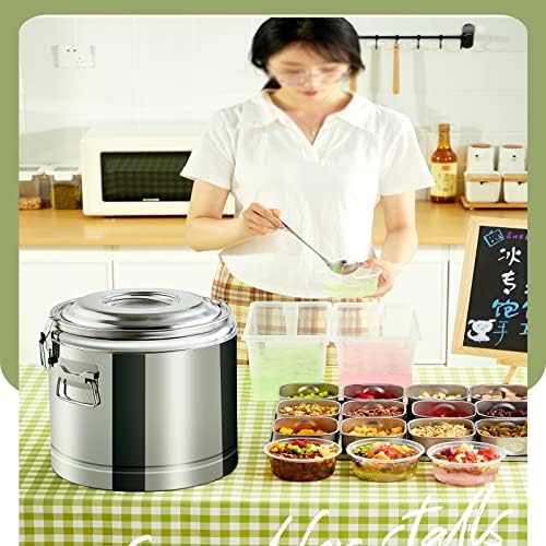 Vacuum Insulated Lunch Bucket - Large Food Storage Container for Hot & Cold Meals - Perfect for Parties & Events - Durable Food Jars for All-Day Freshness