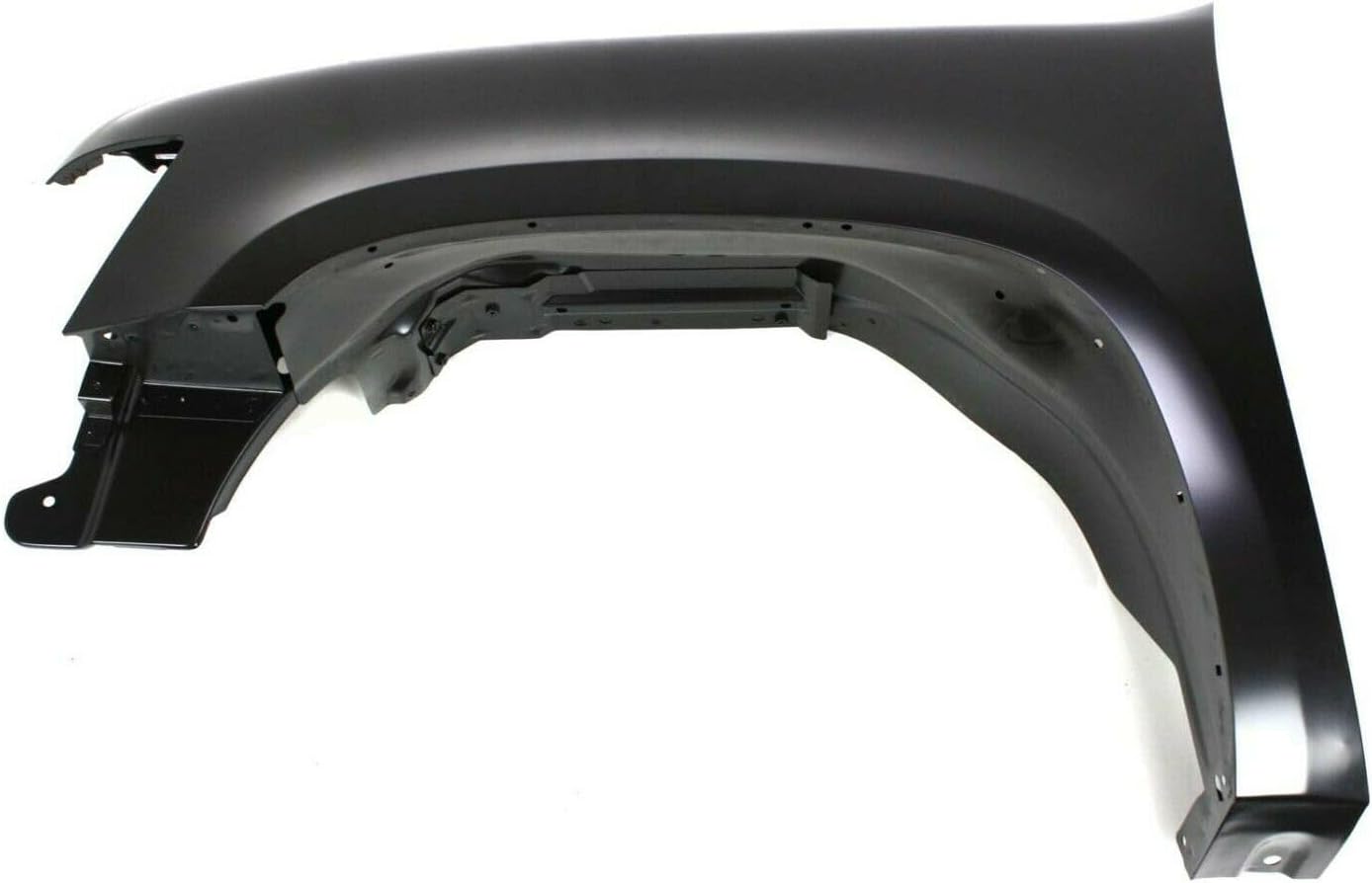 Set of 2 Front Left Quarter Panel + Right Quarter Panel Primed Steel Without Holes Repair Patch Black for Chevy for Avalanche for Tahoe for Suburban 1500/2500 Car
