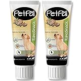 ✔ PERFEKT DOSIERBAR | HÄNDE BLEIBEN SAUBER - Gib deinem Liebling genau soviel zur Belohnung, wie du möchtest. Einfach aus der praktischen Laminattube herausdrücken. Deine Hände bleiben immer sauber & geruchlos während dein Liebling dich glücklich & zufrieden anstrahlen wird.