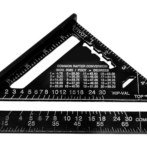 Regla Triangular de Aleación de Aluminio para Carpintería miniatura 4