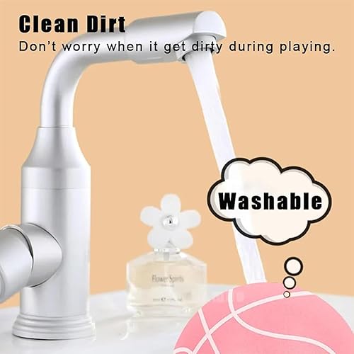 Miniatura 5 de Hushhandle - Baloncesto de espuma silenciosa, baloncesto silencioso, baloncesto silencioso, para interiores, silencioso y sin ruido, pelota de