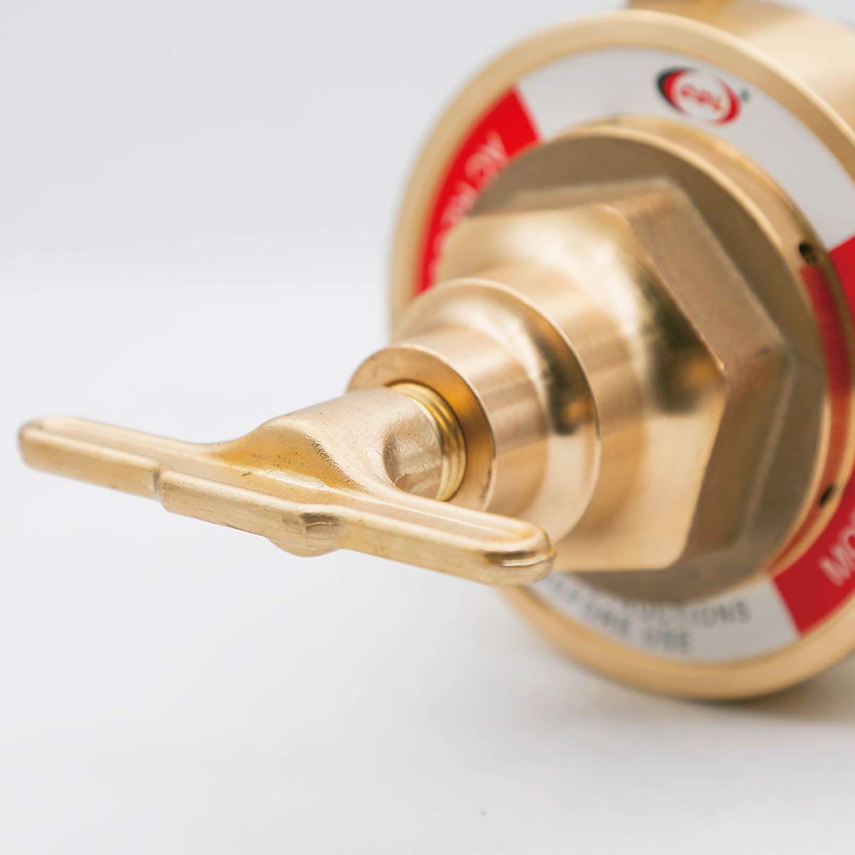 Acetylene Regulator – CGA510 Inlet, Medium Duty, 0-30 PSI Outlet For Professional Use - View #4