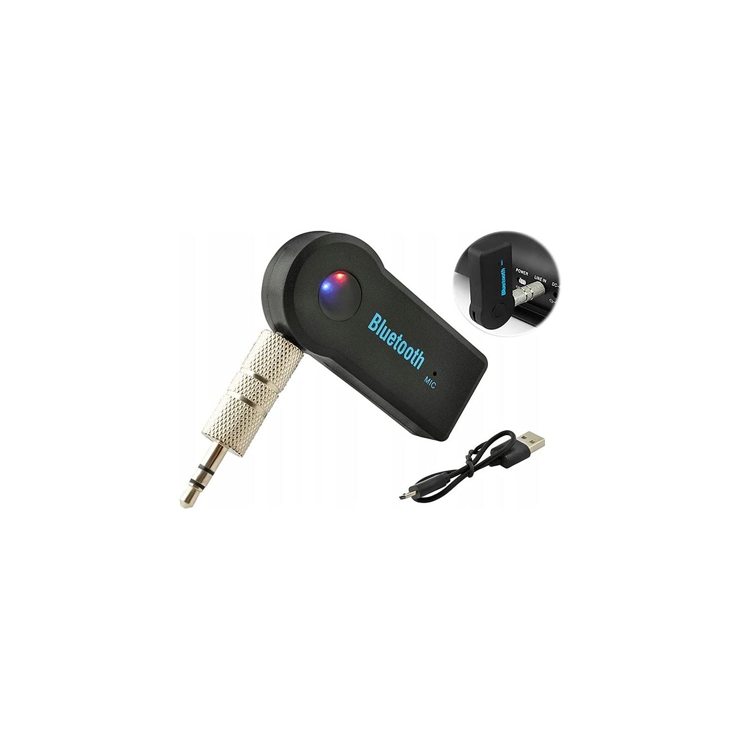 Rowen Aux Bluetooth Araç Kiti Wireless Aux Bluetooth Kit