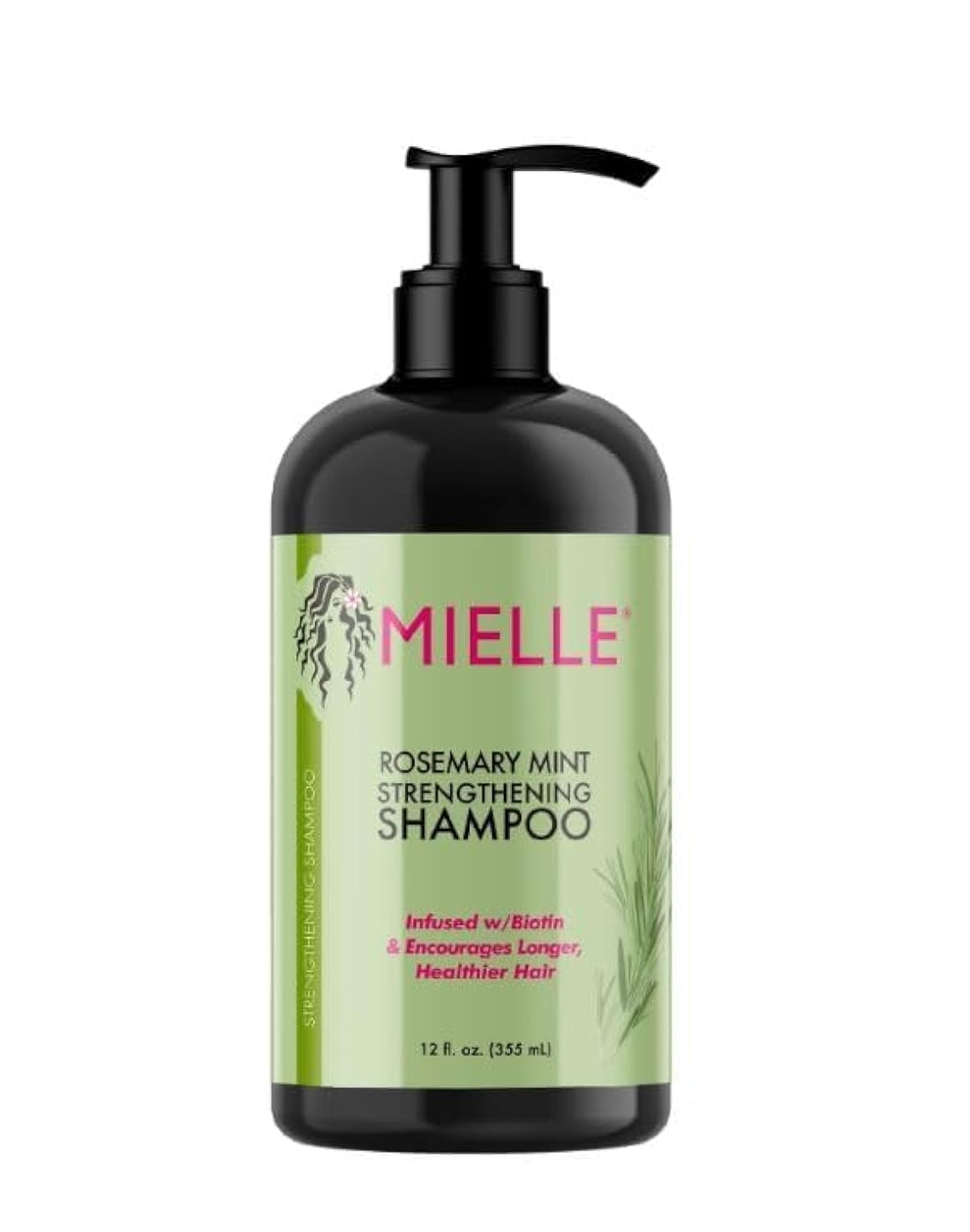 MIELLE Rosemary Mint Strengthening Shampoo Infused with Biotin Cleanser 355 ML-picture-11