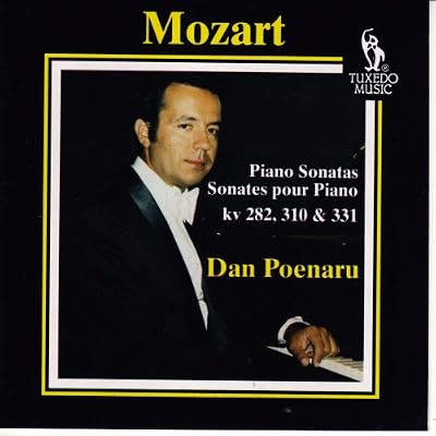 MOZART Piano Sonatas KV282-KV310-3KV 31 Dan Poenaru