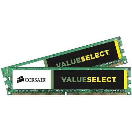 Corsair CMV8GX3M2A1333C9 ValueSelect 8GB (2x4GB) DDR3-1333 (PC3-10666) 1.5V Desktop Memory