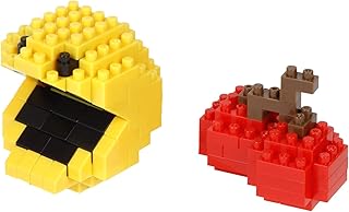 Nanoblock - PAC-Man & Cherry [PAC-Man], Character Collection Series Building Kit