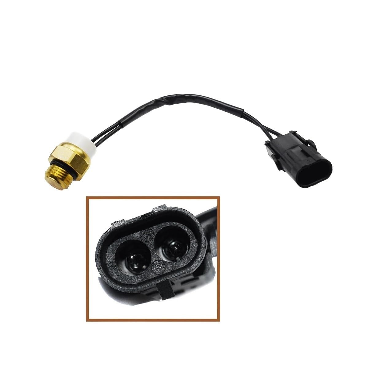 5 sensores de Temperatura para Coche, para Equipos, Sensor de Interruptor de Temperatura del Agua del Coche RE503242