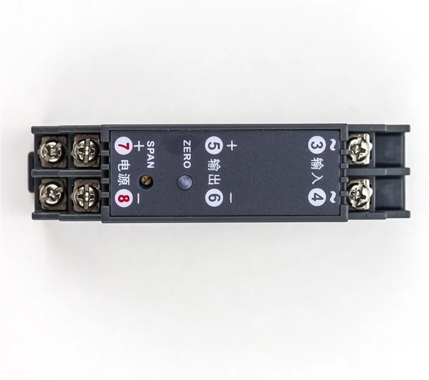 Single Phase AC Current transducer / 0-5A / 4-20mA Isolated modules / 0-10A Voltage transducer(AC Current,Input 0-5A_12-28VDC Power_Output 0-20MA)