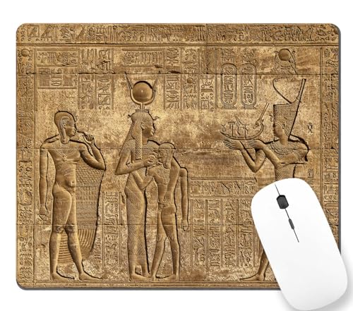 TSSOHU Murals and Hieroglyphs on Ancient Egypt Temple Mouse...
