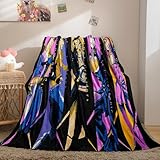 Warm Jo-jo Plush Blankets,Ultra-Soft Comfortable Light Couch Bed Biz-arre Adve-nture Blanket,for Couch Sofa Bed Camping Home Bed Sofa All Season,Gift for Girl or Adult