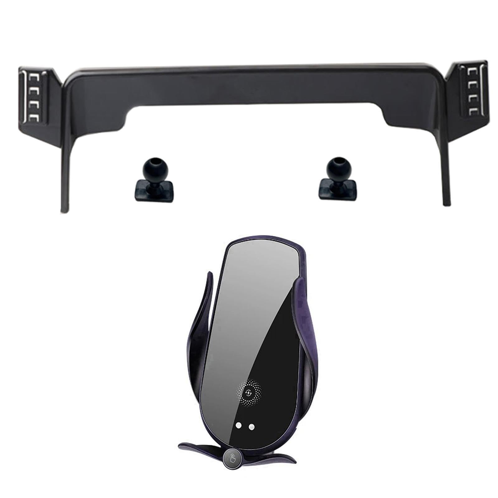 Soporte Móvil Coche para Nissan Patrol 2023-2024, Soporte para teléfono móvil de Coche con Soporte de navegación GPS (Carga de Doble Cabezal)