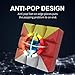 3x3x3 Speed Cube,Stickerless Magic Cube,Smooth Turning Puzzle Box with Anti-Sticky Design,The Most Educational Toy to Effectively Improve Your Child's Concentration and Responsiveness