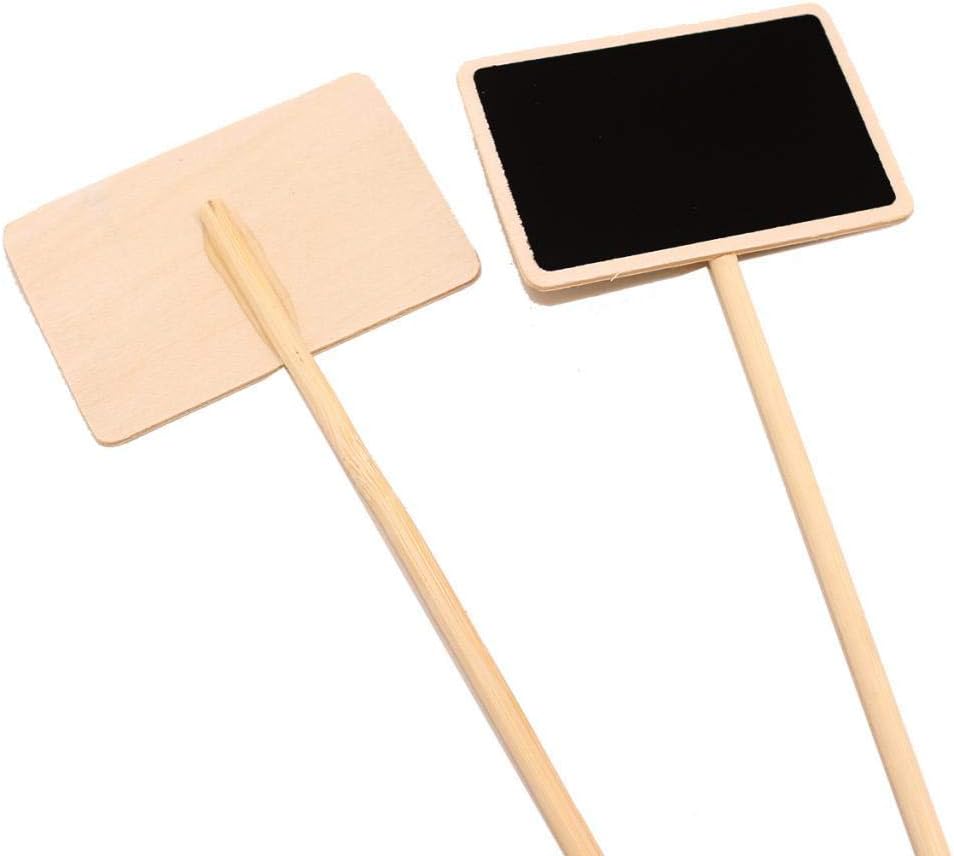 5 Pieces 5 Gallon Plant Grow Bags + 10 Pieces Mini Wooden Chalkboard Fabric Pots Grow Bags fit for Flowers Fabric Container Garden Growing Plant Pot Nursery Vegetables Plants