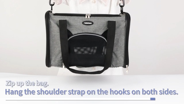rabbitgoo Cat Carrier, Pet Carriers Airline Approved Soft-Sided, Travel Carrier for Average Cats and Small Dogs… - Image 8
