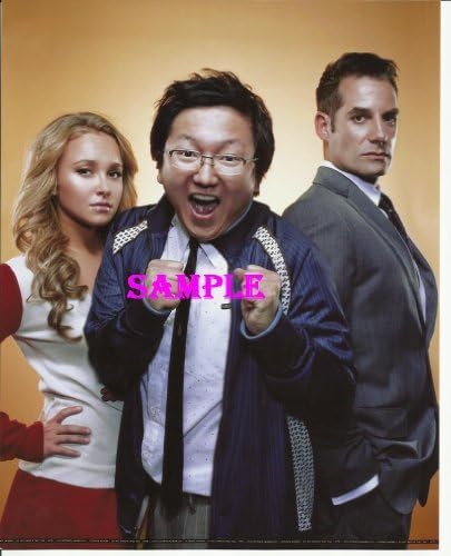Heroes Excited Masi Oka Hayden Panettiere Adrian Pasdar Photo 8x10 HE1017