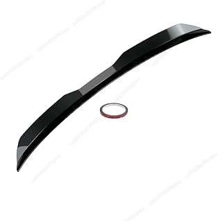 Car Rear Roof Lip Spoiler Wing Compatible with Renault Megane 4 IV GT Sport Tourer 2016-2022 Hatchback ABS Gloss Black Bodykits Tuning(Gloss Black)