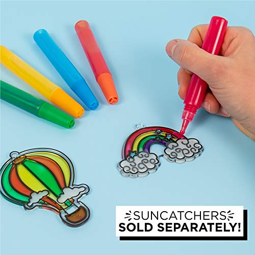 Made By Me Horizon Group Usa Suncatcher Paint Pens 10 Pack, 10Ml Nontoxic Suncatcher Paint Pens, Create Your Own Window Art, Window Art Paint Refill, Paint Projects, Suncatchers Sold Separately #TOP3