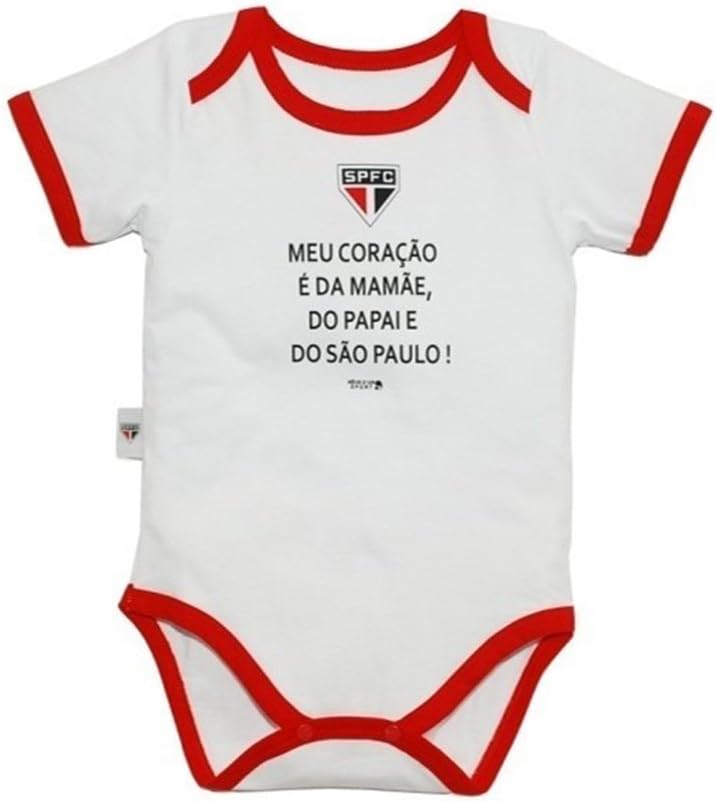 Body Meu Coração RevedorBebê unissex