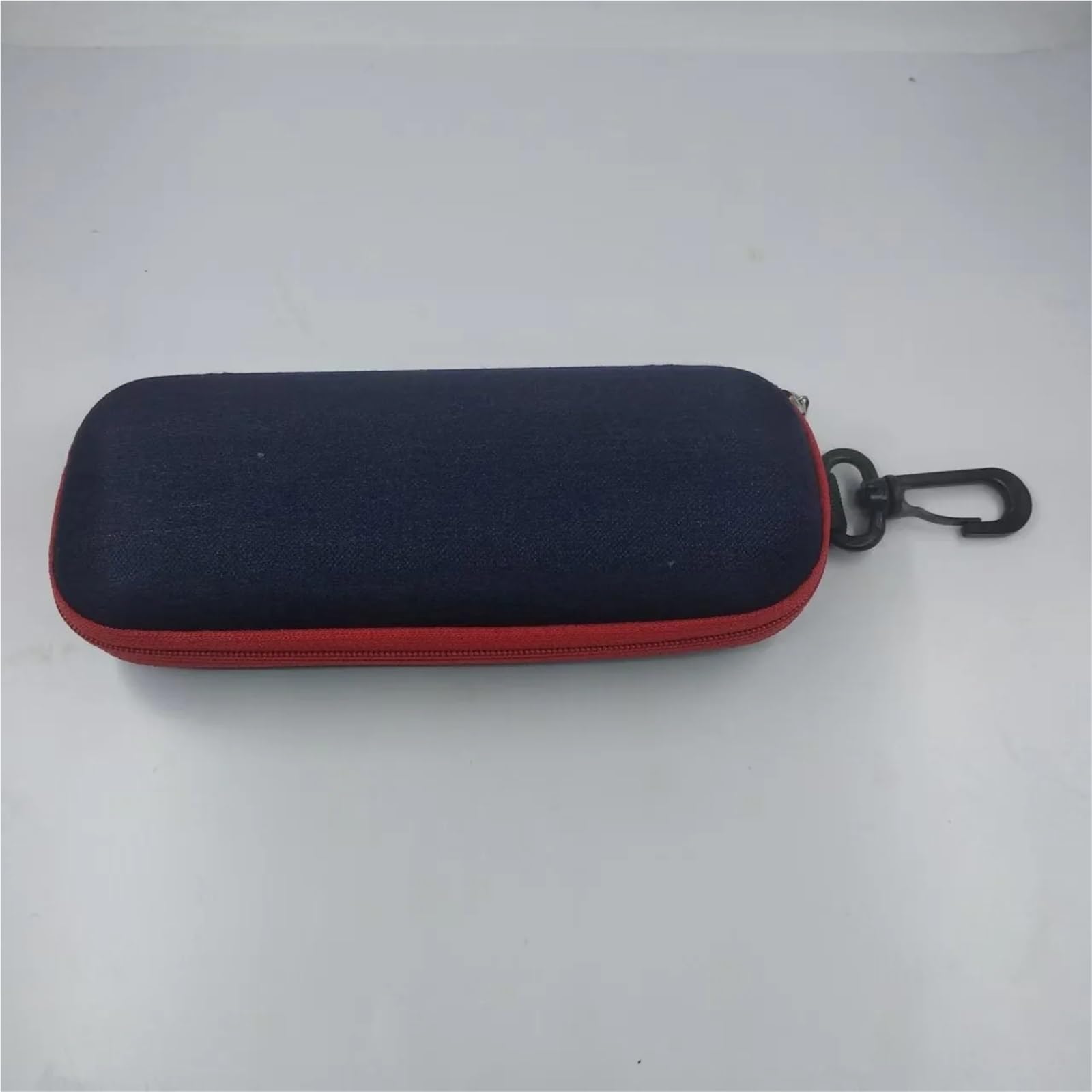 Custodia occhiali da sole 1 Scatola For Occhiali Da Sole In Tessuto Oxford Resistente Alla Pressione Con Cerniera E Gancio Nero per Elegante Portatile