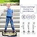 SISIGAD Hoverboard with Bluetooth, Golden