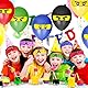 Vylyciy 12 Stück Ninjas Party Stirnband, Ninja Stirnband Kinder Kopfband, Ninjas Party Favors, Kinder Geburtstagsdeko Ninja Gastgeschenke für Karate,Thema Party,Geburtstagsparty