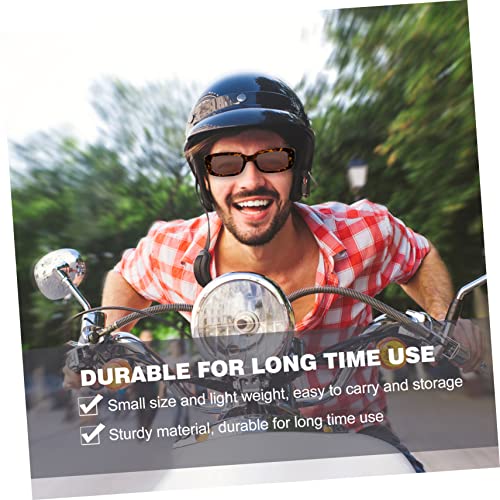 PRETYZOOM Leopard Print Sunglass Square Oversized Retro Frame Sunglass for Women4