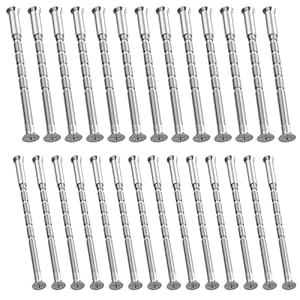 Gowtx 100 Stück M3/M4 Möbelverbinder Schrauben