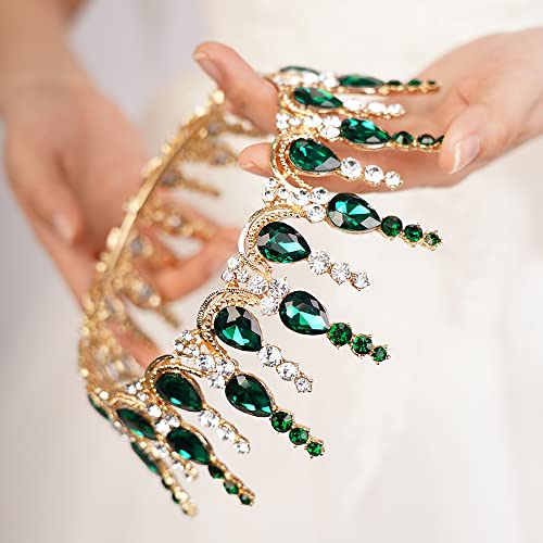 Corona de diamantes de imitación para regalos de Navidad 4
