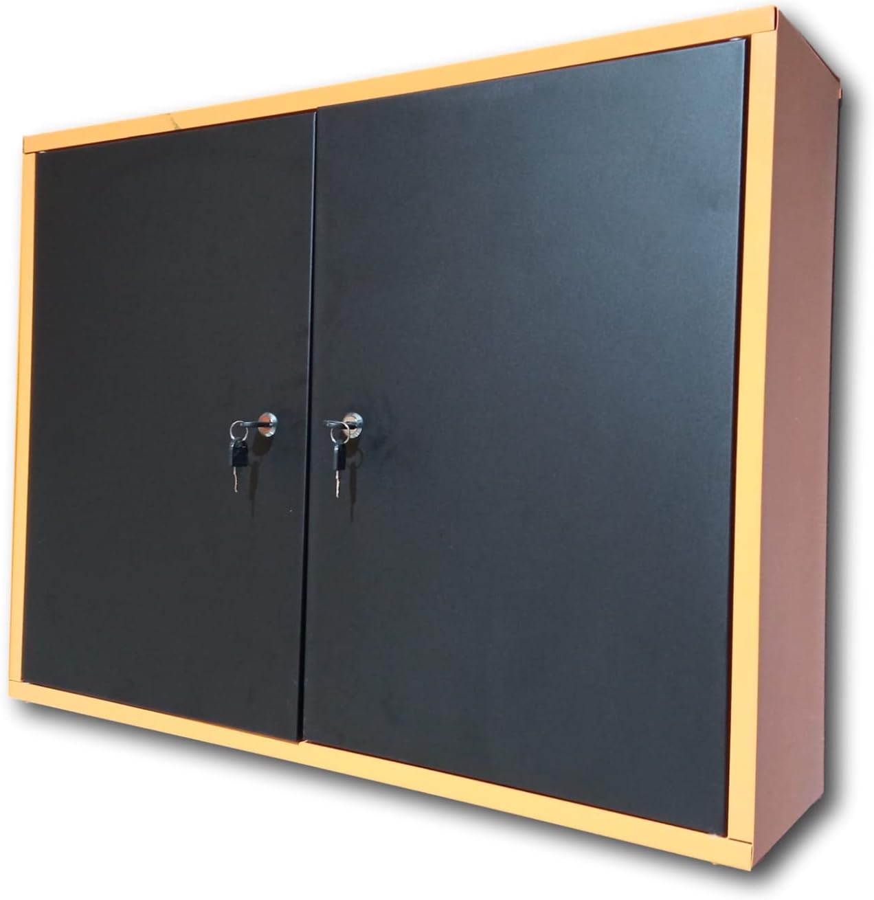 METALLMOBELL Armoire de Rangement pour Le Garage 80x60x20cm, avec