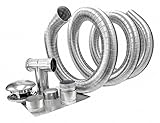 Ameri-Vent Chimney Liner, 5' x 35 ft, Aluminum
